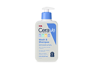 CeraVe Baby Wash & Shampoo, Fragrance, Paraben, & Sulfate Free Shampoo