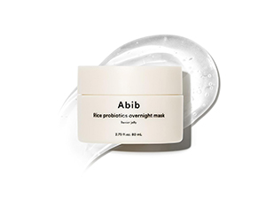 Abib Rice Probiotics Overnight Mask Barrier Jelly 2.7 fl oz I | Korean Overnight Sleeping Mask Cream Moisturizer for Glass Skin Slugging