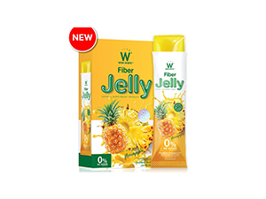 Wink White W Fiber Jelly in a pineapple flavor variant