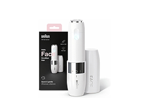 Braun Face Mini Hair Remover FS1000, Electric Facial Hair Removal for Women, Lady Shaver,Finishing Touch for Upper Lips, Chin & Cheeks, for Easier...