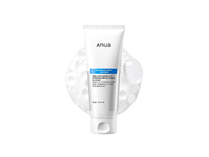 nua Hydrating Gentle Foaming Cleanser, Hyaluronic Acid, Glycerin, Zinc, Panthenol, Korean Face Wash for Dry Skin, for Double Cleansing, Korean Skincare