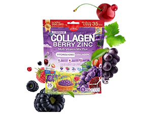 Collagen Berry Zinc Ceramide Multi Vitamin Mix Plus