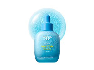 EQQUALBERRY Hyaltoin Flooding Smoothie Serum – Deep Hydrating Korean Skin Care with 11 Hyaluronic Acids, Ectoine & Glacier Water, Barrier-Strengthening with 5 Ceramides, Fresh Glow (1.01oz / 30ml)
